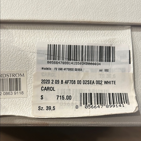 VG Moncler Women's Lace-Up Boots in White and Black with Red Accents (sz39.5) - Picture 7 of 12